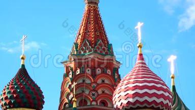 俄罗斯莫斯科红场圣巴西尔大教堂详情